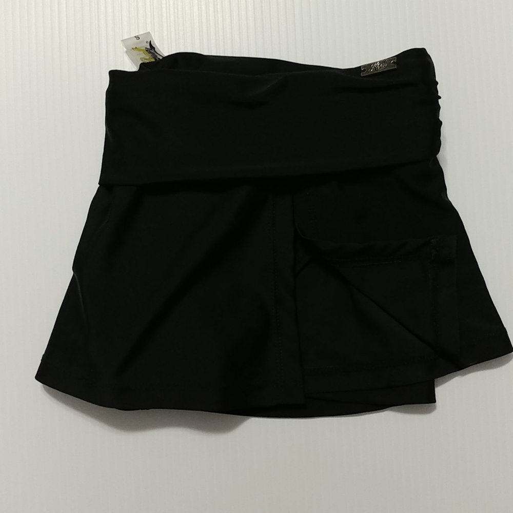 Black Bathing Suit Skirt